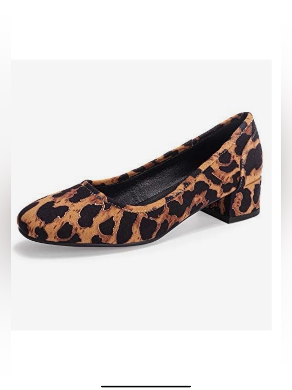 IDIFU, leopard print heels
